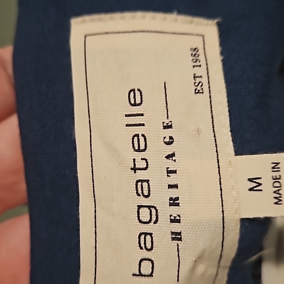 NEW! BAGATELLE HERITAGE Knit 3/4 Length Jacket Coat Medium. - Picture 6 of 8